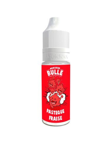 E-liquide Pasteque Fraise 10ml Monsieur Bulle Liquideo promoliquide