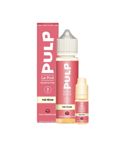 Thé Pèche- 60ml - Le Pod Liquide Pulp PromoLiquide